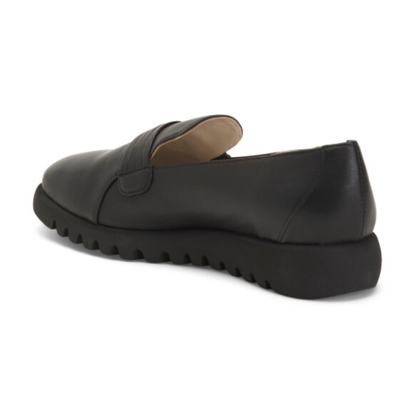 AMALFI Made In Italy Leather Epidottero Loafers - Picture 2 of 3